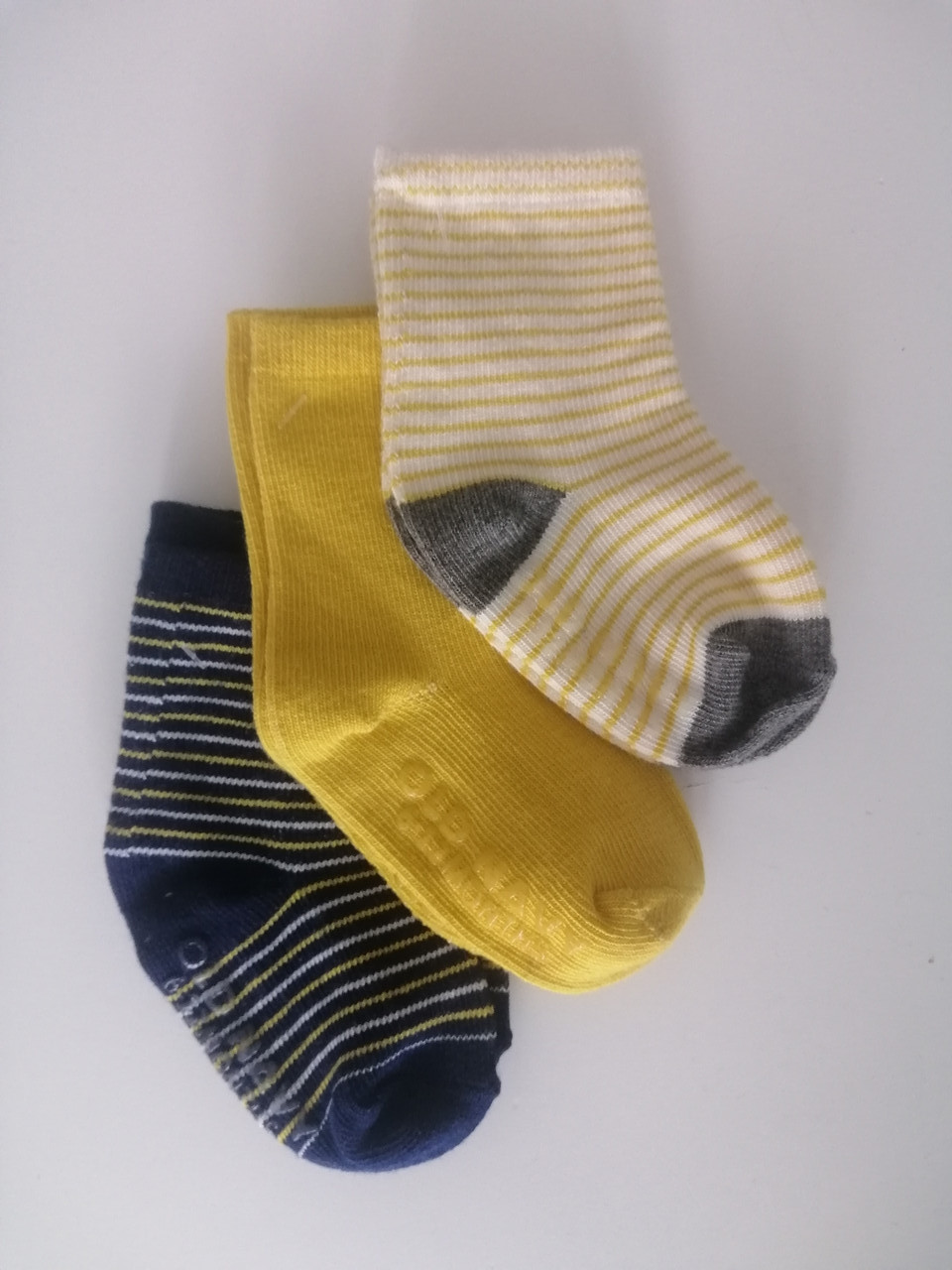 Дитячі шкарпетки для хлопчика, комплект 3 пари old navy р.6-12М