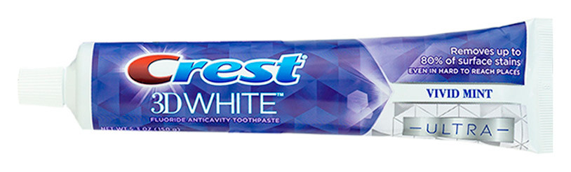 Зубная паста Crest 3D 3D White Ultra Vivid Mint 147 г (ID#1682530349 ...