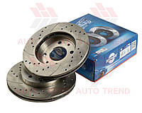 Диск тормозной передний NISSAN KUBISTAR/RENAULT 19/CLIO,KANGOO 2003-2009 TUNING 5*