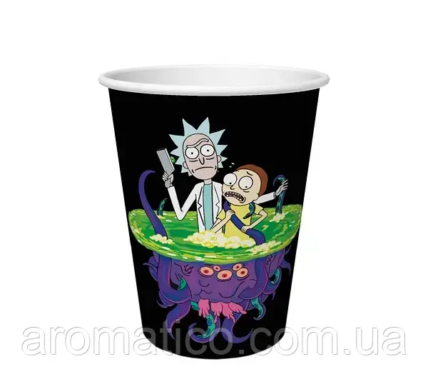 Стакан паперовий "Rick & Morty" 250мл (50 шт)