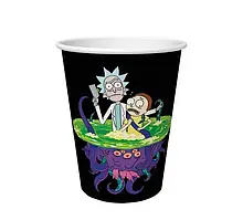 Стакан паперовий "Rick & Morty" 250мл (50 шт)