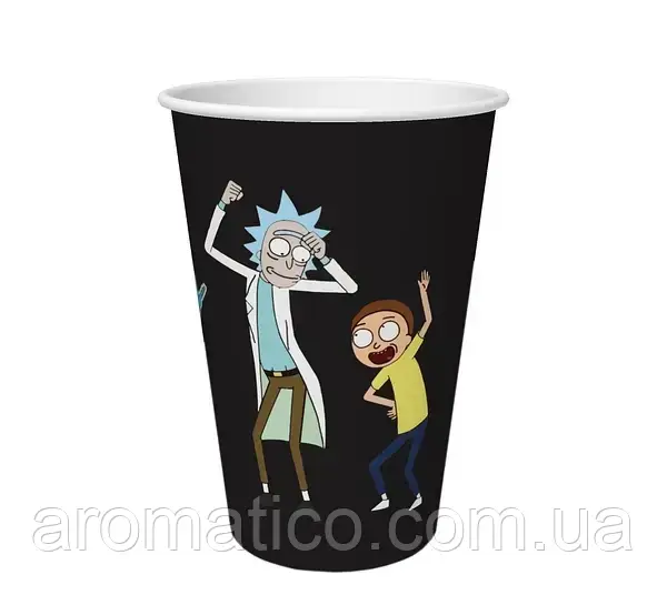 Стакан паперовий "Rick & Morty" 340мл (50 шт)