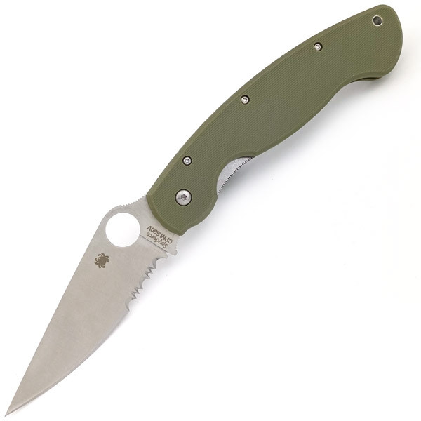 Ніж Spyderco Military C36 Half Serrated