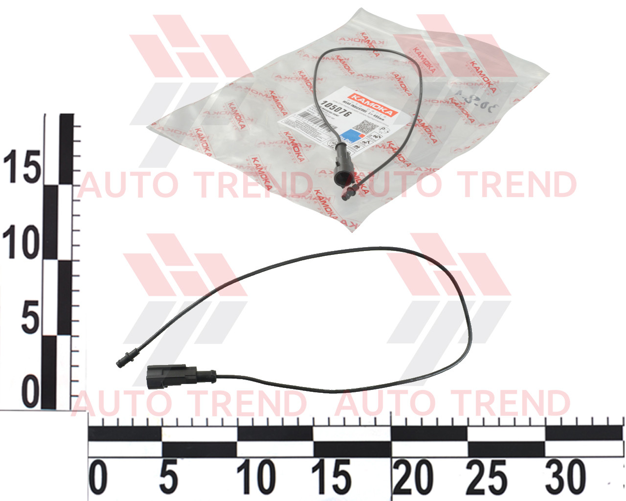 Датчик износа торм.колодок Fiat Panda 03'->;Fiat Punto (176) 93'-99';Punto (188) 99'-> перед.*