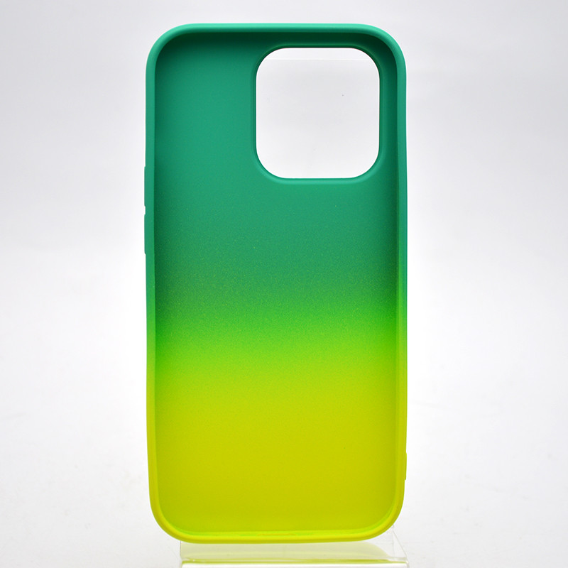 Чехол накладка Silicon Case X-Level Full Cover для iPhone 14 Pro Салатовый, фото 5