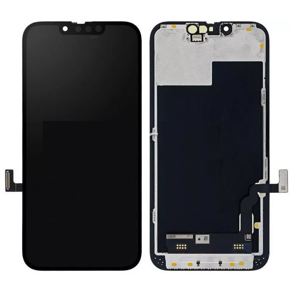Дисплей для Apple iPhone 13 Mini із сенсорним склом (Чорний) SL Hard OLED