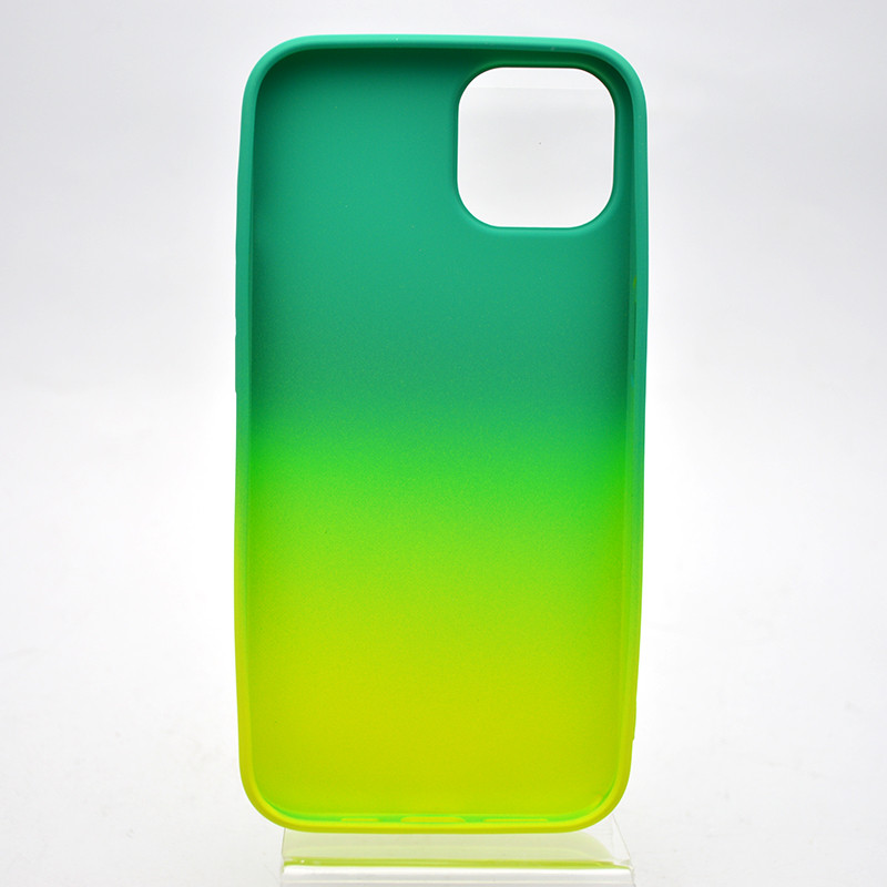 Чехол накладка Silicon Case X-Level Full Cover для iPhone 14 Салатовый, фото 5