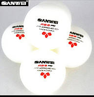 Пластиковий м'яч Sanwei ABS Pro 3* 40+
