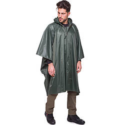 Плащ накидка тактична SP-Sport TY-0548 олвковий 145x107см /  дощовик пончо військове