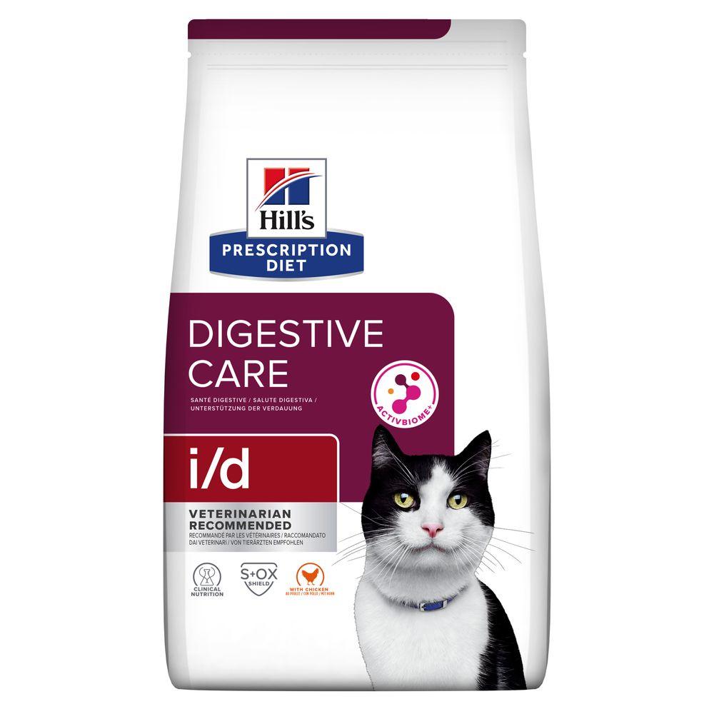 Hill's PD Feline I/D Digestive Care дієта для дорослих котів і кошенят, які страждають на порушення травлення 0,4 кг