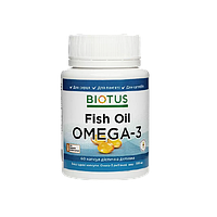 Омега-3 рыбий жир, Omega-3 Fish Oil, Biotus, 60 капсул (BIO-530012)