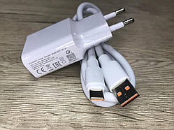 Зарядний пристрій для Xiaomi MDY-08-DF 18W Блок + кабель Type C Швидкий QC 3.0