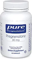 Прегненолон, Pregnenolone, Pure Encapsulations, 30 мг, 60 капсул (PE-00221)