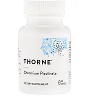 Хром пиколинат, Chromium Picolinate, Thorne Research, 60 капсул (THR-25502)