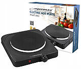Електрична плита настільна однокамфорна Esperanza EKH002K 1500 Вт, фото 4