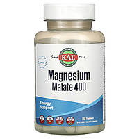 Магний малат, Magnesium Malate, KAL, 400 мг, 90 таб. (CAL-81309)