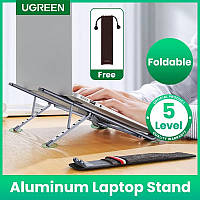 Підставка для ноутбука з регулюванням кута горизонталі Ugreen 90312 (LP451) Space Gray