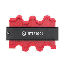 Шаблон для копіювання контуру 150мм, ABS, з фіксатором INTERTOOL MT-0015, фото 4
