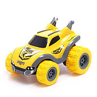 Машинка-конструктор перевертыш на радиоуправлении HB Toys ZL28A0 Желтый, World-of-Toys