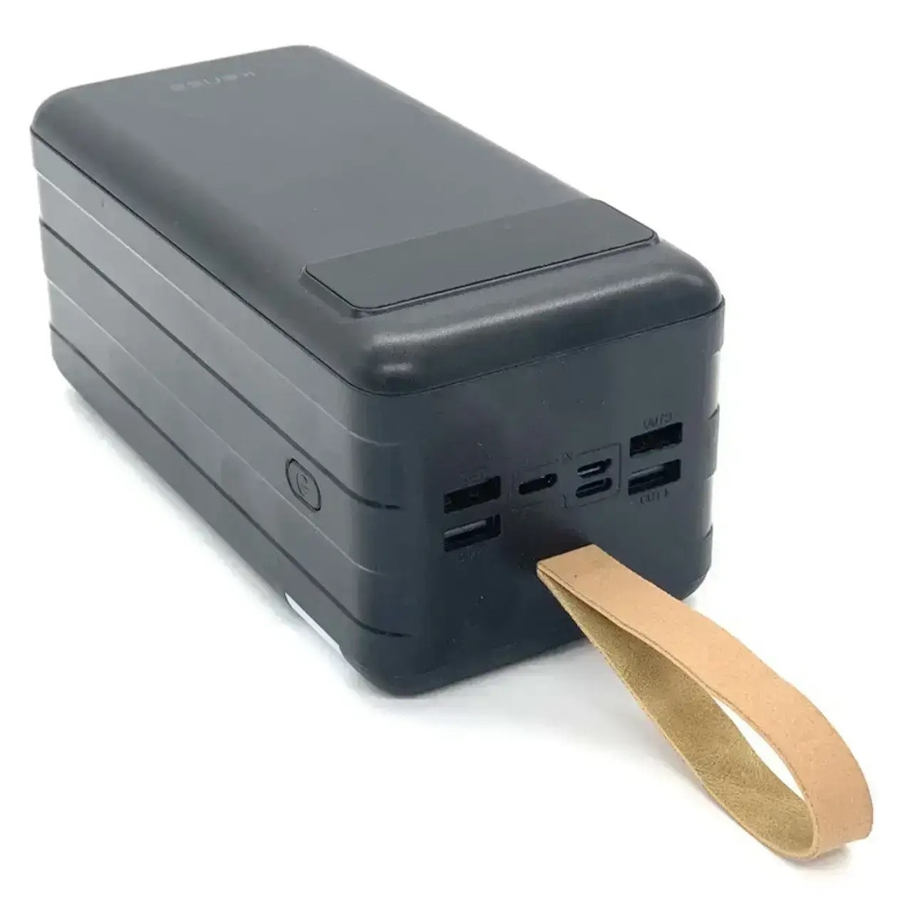 Потужний переносний Power Bank 60000 mAh Torima TRM-007 чорний Повербанк Реальна ємність