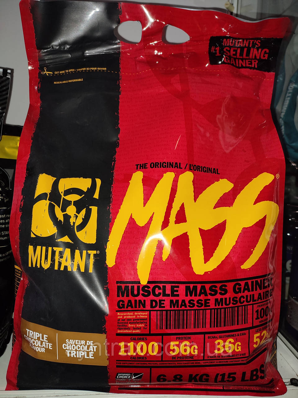 Mutant Mass Gainer 6.8 kg, гейнер мутант масс