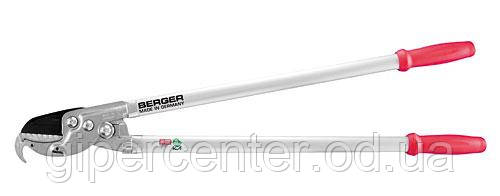 BERGER Секатор-сучкоріз 80см Profi, з наковаленкою, гілки до 40мм, змінне лезо