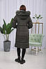 Жіноча зимова парка з хутром пісця., фото 3