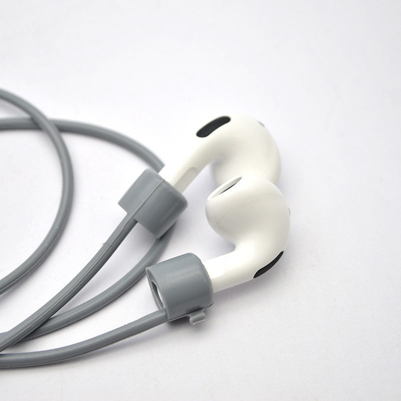 Тримач для навушників (захист від падіння) для AirPods 1/Airpods 2/Airpods 3/Airpods Pro Сірий