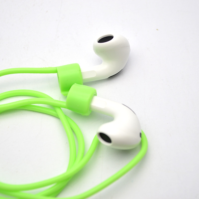 Тримач для навушників (захист від падіння) для AirPods 1/Airpods 2/Airpods 3/Airpods Pro Салатовий