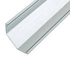 Кутовий LED-профіль ЛПУ161, алюмінієвий, з розсіювачем, для підсвічування, фото 3