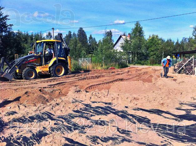 Підняття ділянок — відсипка доріг