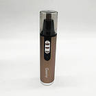 Тример для гоління 2в1 Geemy GM-3112 / Акумуляторна триммер машинка для стрижки волосся в носі, фото 6