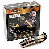 Бездротова машинка для стриження волосся Dingdong RF-609C GB Акумуляторна 5 насадок 4 Вт, фото 9