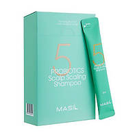 [LTN0809] Masil Шампунь для глубокой очистки кожи головы 5 Probiotics Scalp Scaling Shampoo stik poutch 8ml