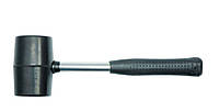 Резиновый молоток VOREL с металлической ручкой, Ø=76 мм, m=900 г [6/24]