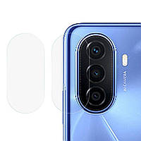 Комплект защитных стекол на заднюю камеру Deexe Camera Lens Protector для Huawei Nova Y70