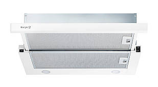 Кухонна витяжка вбудована телескопічна BORGIO TLF (TR) 60 White glass (850 м3)