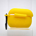 Чохол накладка Silicon Case для AirPods Pro Жовтий, фото 2