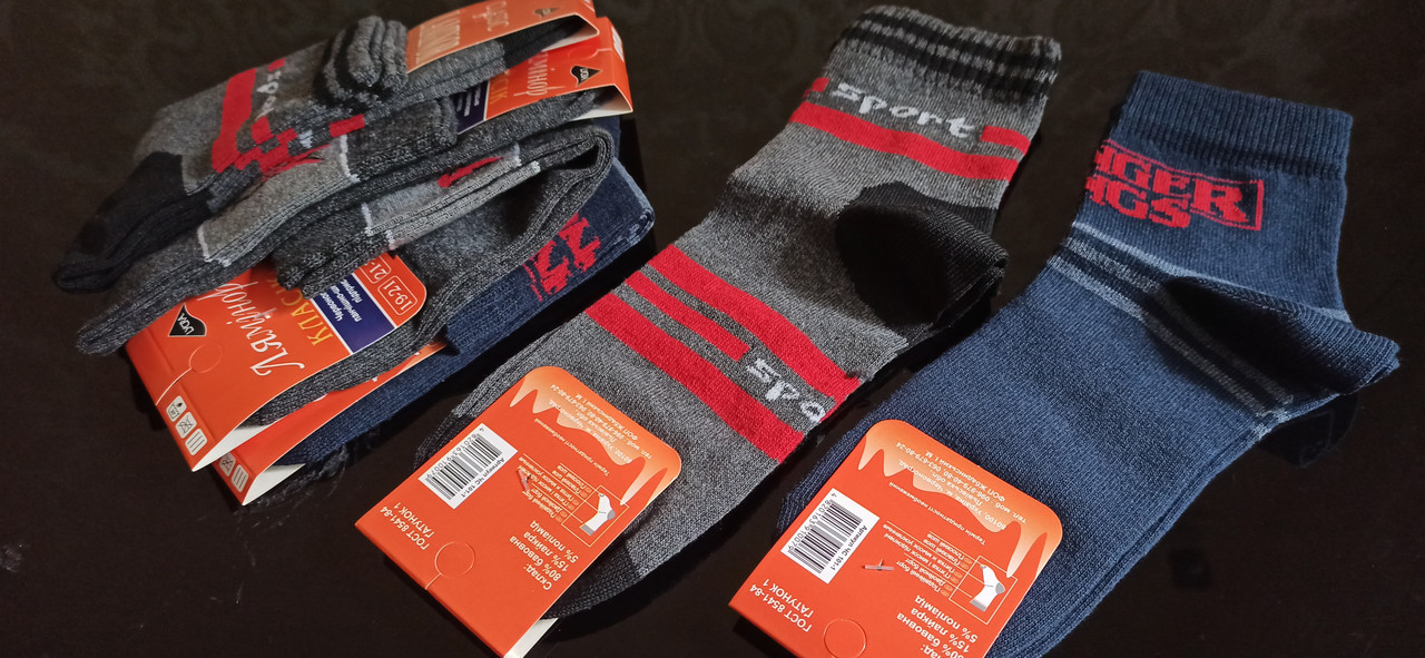 Дитячі шкарпетки демісезон, 21-22, фото 1