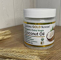 California Gold Nutrition, SUPERFOODS, органическое нерафинированное кокосовое масло первого холодного отжима