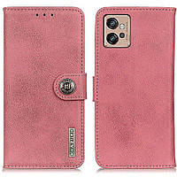 Чехол-книжка KHAZNEH Wallet Cover для Motorola Moto G32 - Pink