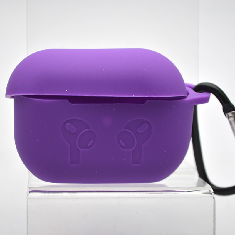 Чохол накладка Silicon Case для AirPods Pro Фіолетовий