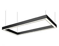 LED светильник фигурный VERONA -R 2400*620мм 180Вт 4200К(нейтральный белый свет) чёрный корпус