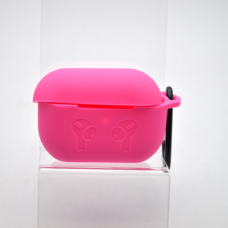 Чохол накладка Silicon Case для AirPods Pro Рожевий