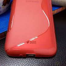 Силіконовий чохол Duotone для Samsung Galaxy J1 2016 Duos SM-J120 синій, фото 3