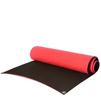 Коврик для фитнеса и йоги TPE+TC 6мм Gemini красный