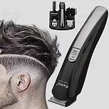 Машина для стриження Kemei KM-600 11 в 1, триммер, бритва, багатофункціональний триммер, мультитриммер Sta, фото 2