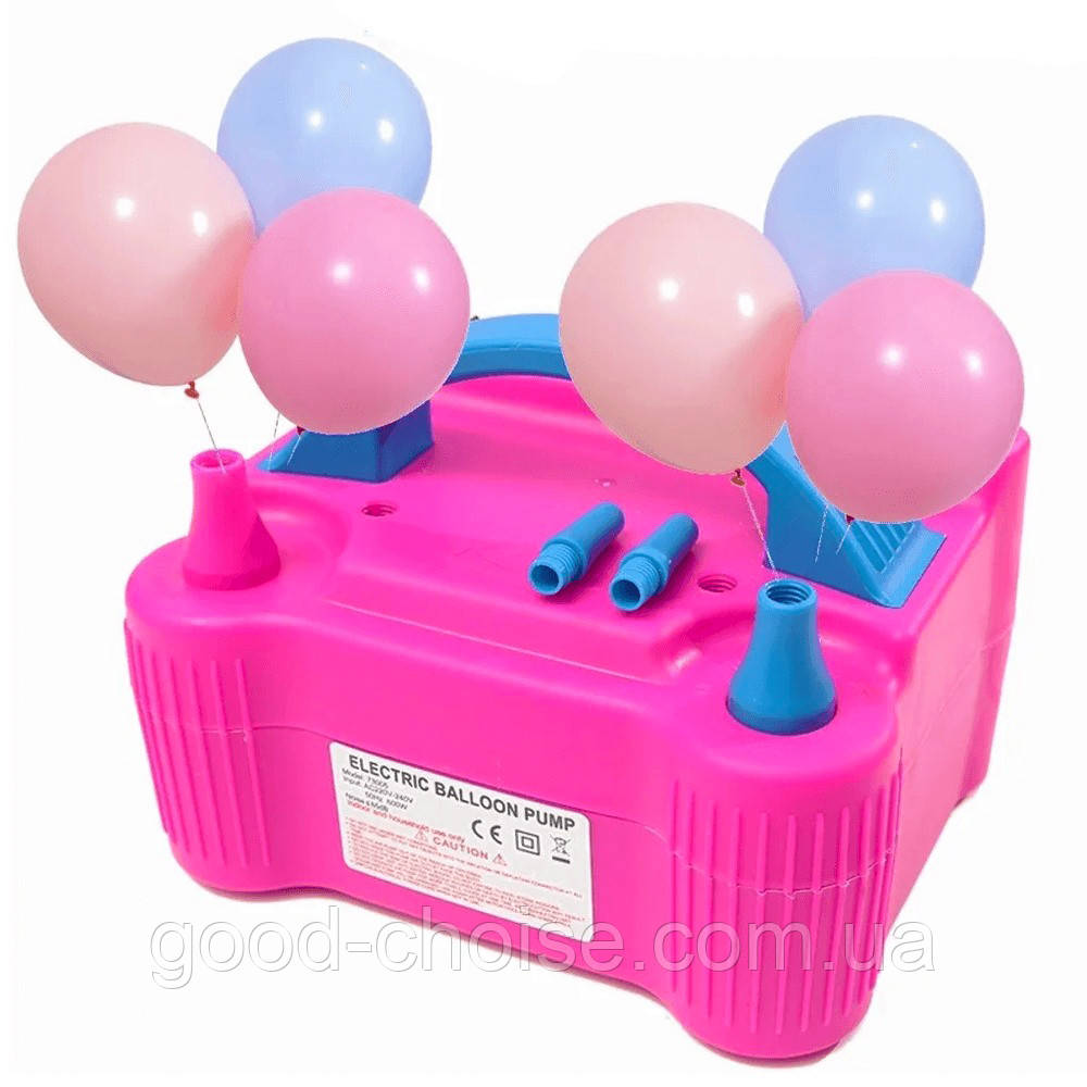 Компресор для повітряних куль 600 Вт Electric Balloon Pump 73005 / Насос для надування кульок