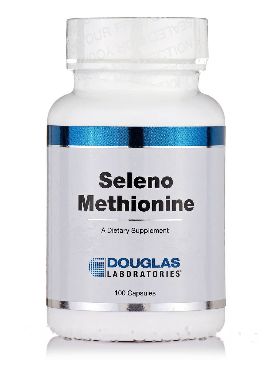 Комплекс Селен і Молібден Douglas Laboratories Seleno Methionine 200 mcg 100 Caps DOU-01680 BX815