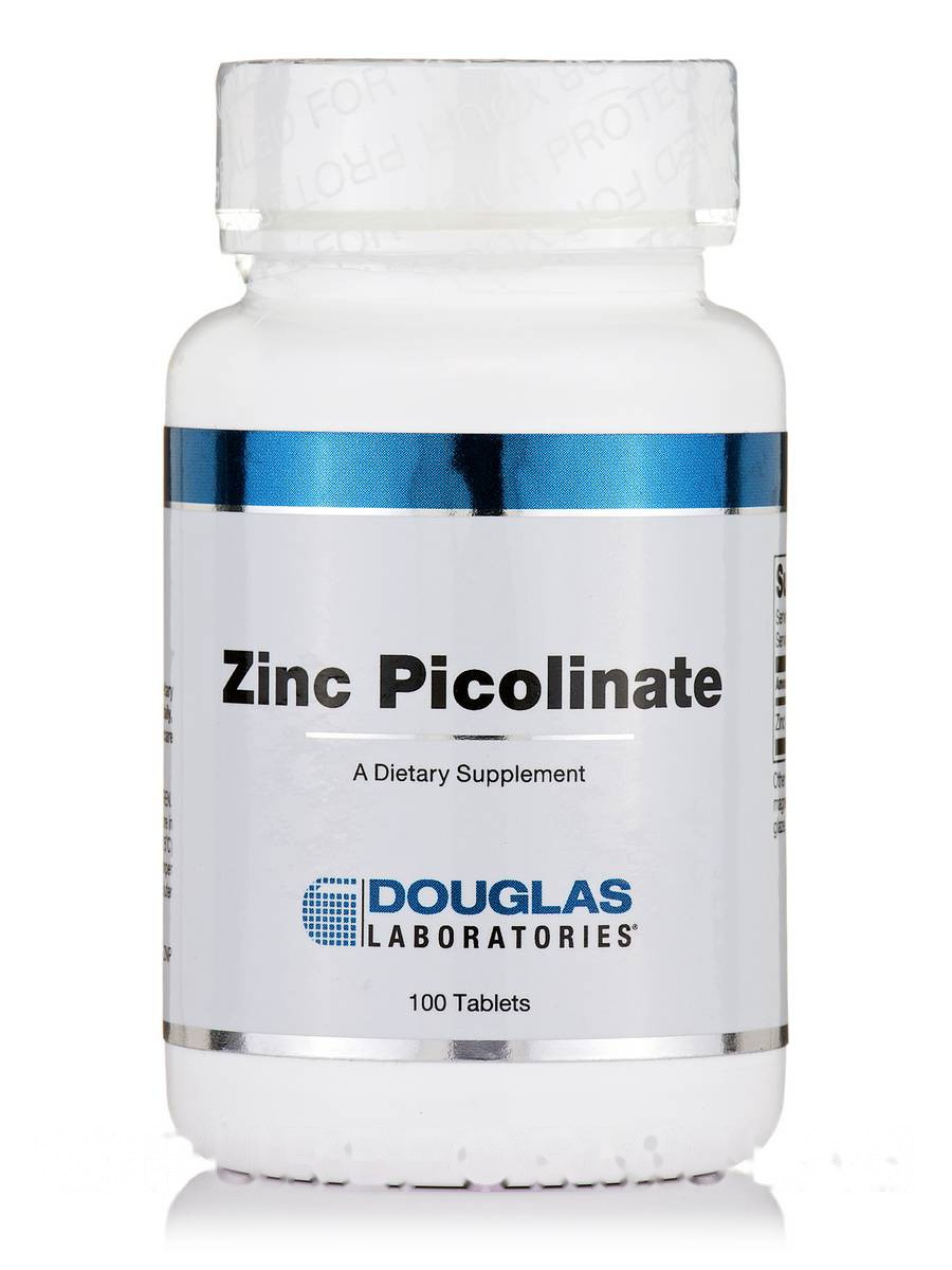 Douglas Laboratories Zinc Picolinate/Цинк піколінат 50 мг 100 капс BX821